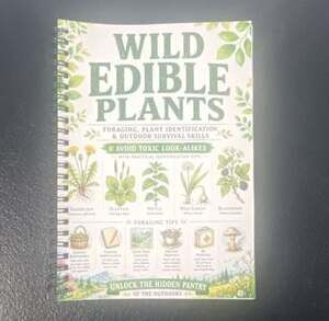 Wild Edible Plants Foraging, Plant Identification & Outdoor Survival Skills Spir
